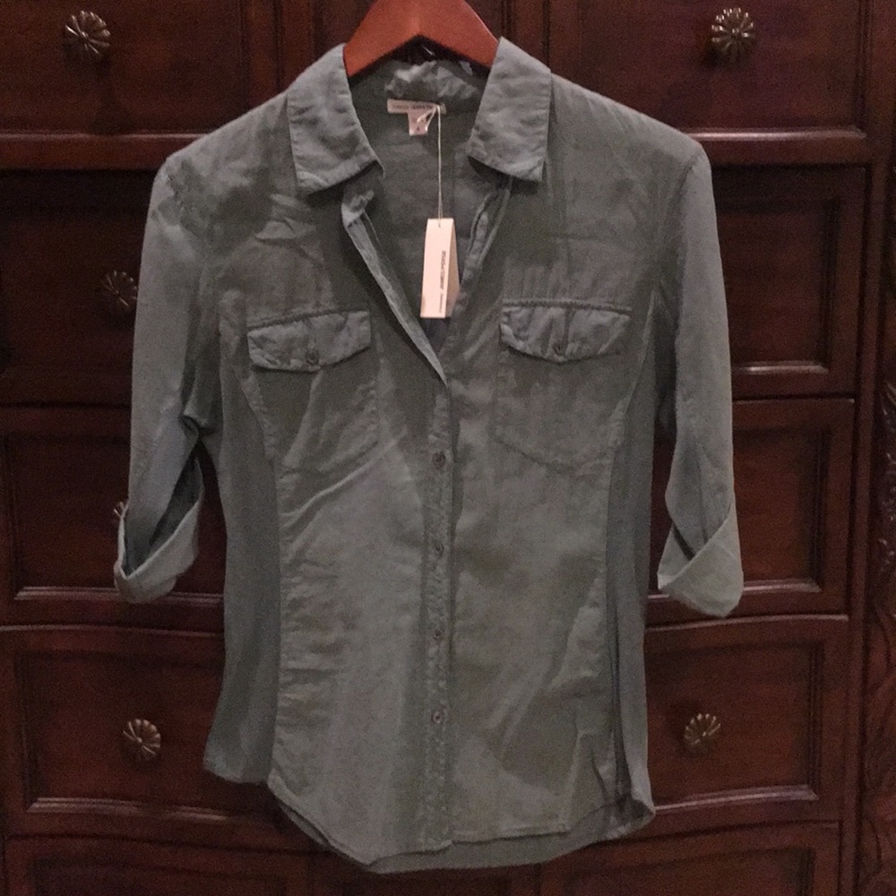 STANDARD JAMES PERSE button down TOP